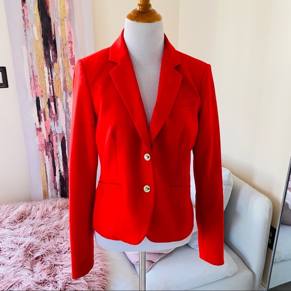 Calvin Klein red blazer - Picture 5 of 6